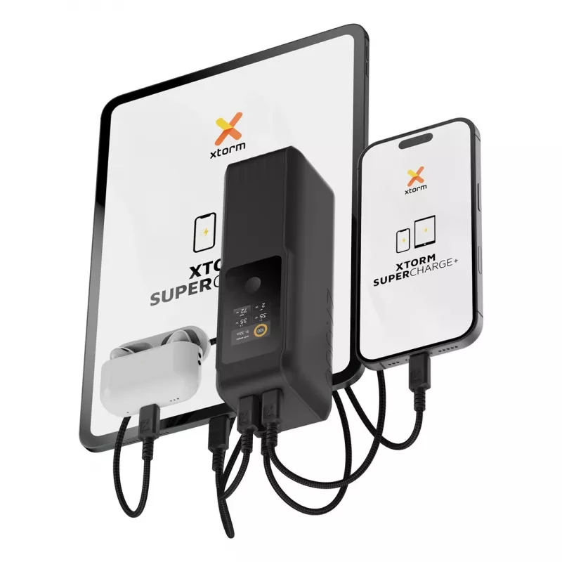 Xtorm NextGen 27000 mAh 70W varavirtalähde - musta