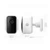 Yale SV-OC-1A-W Cube IP-turvakamera sisä- ja ulkokäyttöön 1080p valkoinen