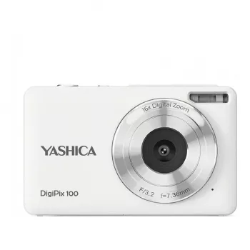 Yashica DigiPix 100 valkoinen digitaalikamera