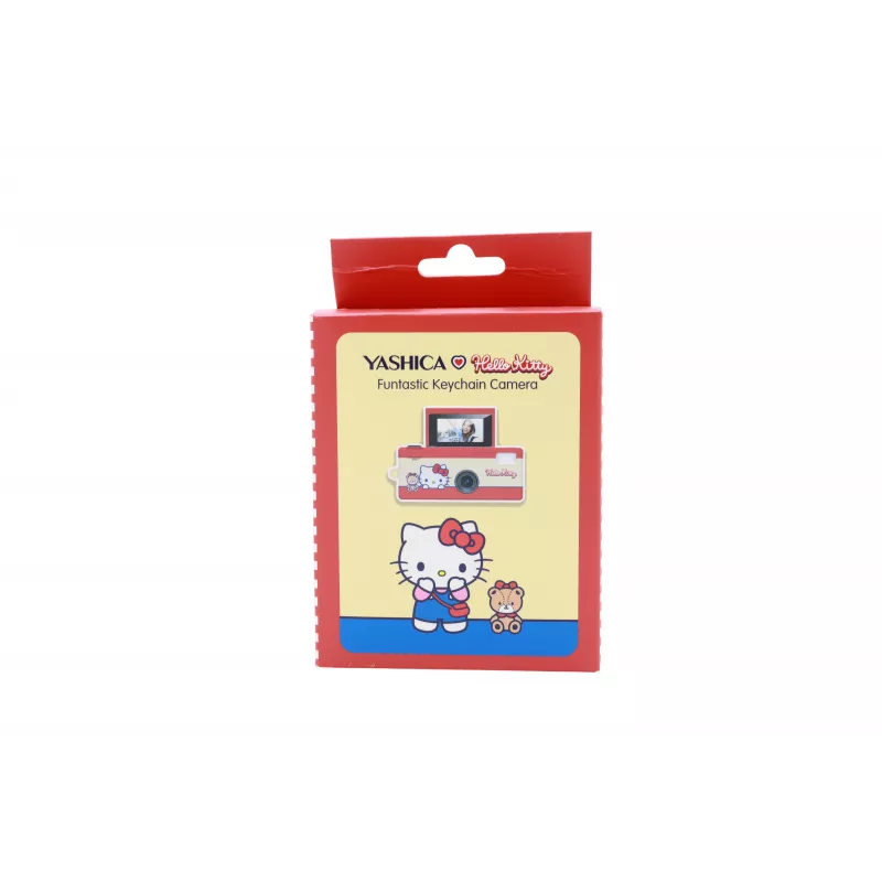 YASHICA Funtastic avaimenperäkamera HELLO KITTY, 2MP CMOS, HD 720p, USB-C