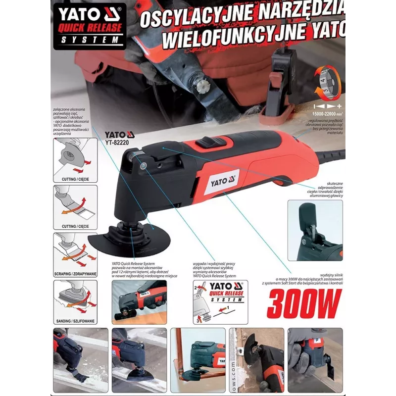 YATO 300W monitoimityökalu