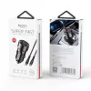 YESIDO Y55 60W pikalataus autolaturi USB-C-USB-C-kaapelilla, musta