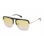 ZADIG & VOLTAIRE SZV321 aurinkolasit - miesten pilot square kehykset - musta - harmaat sävytetyt linssit - 60/13/140 mm