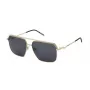 ZADIG & VOLTAIRE SZV413-580300 miesten aurinkolasit musta asetaatti harmaat linssit 58 mm