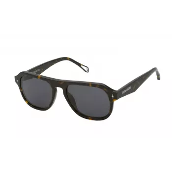 Zadig & Voltaire unisex-aurinkolasit SZV374-540722 kulmikas 54/18/140 mm