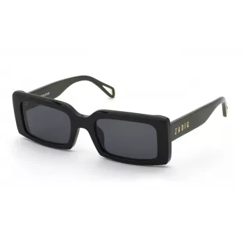 Zadig & Voltaire unisex-aurinkolasit SZV462-54700Y havanna ruskea suorakaiteen muotoinen 54mm