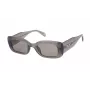 ZADIG & VOLTAIRE naisten Cat-Eye-aurinkolasit SZV372-4906A5 - musta asetaattikehys, harmaaksi liukuvat linssit, UV400-suoja