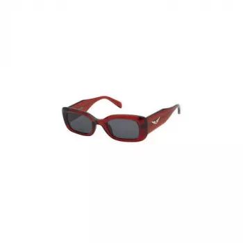 ZADIG & VOLTAIRE naisten aurinkolasit SZV372-490AGN musta/harmaa 49 mm