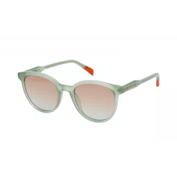 ZADIG & VOLTAIRE naisten aurinkolasit SZV376516A8G - musta asetaattikehys, harmaat polykarbonaattilinssit, 51 mm