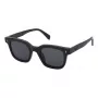 ZADIG & VOLTAIRE naisten aurinkolasit SZV401-540700 - mustat asetaattikehykset, savunharmaat linssit, 54 mm