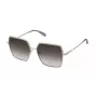 ZADIG & VOLTAIRE naisten aurinkolasit SZV406-56594Y musta asetaattikehys, harmaat liukuvärilinssit, 56 mm
