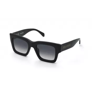 Zadig & Voltaire naisten aurinkolasit SZV420-520700 musta/harmaa liukuväri 52mm