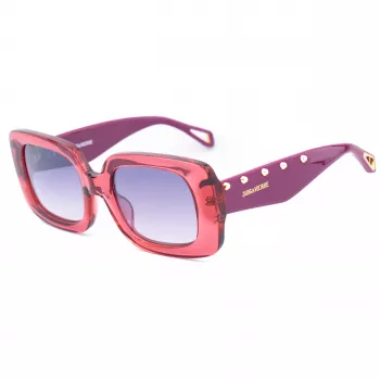 ZADIG & VOLTAIRE naisten aurinkolasit SZV423-516MHX Havana asetaatti suorakaiteen muotoinen 51 mm