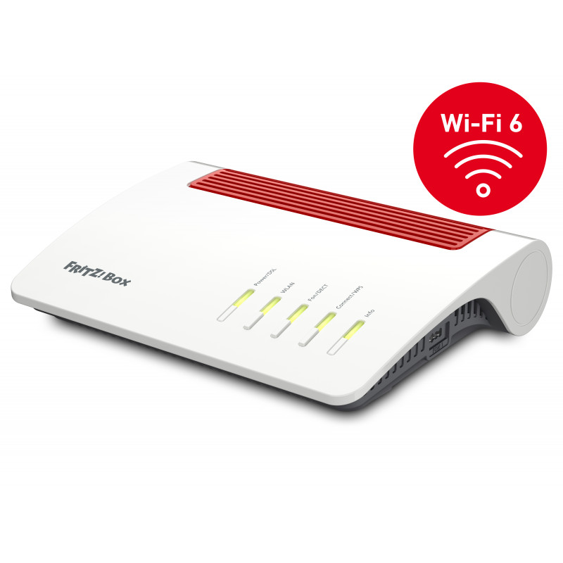 Box 7590 AX WLAN-reititin Gigabit Ethernet Dualband (2,4 GHz / 5 GHz) valkoinen