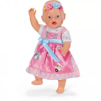 ZAPF CREATION BABY born Dirndl 43 cm nuken asu