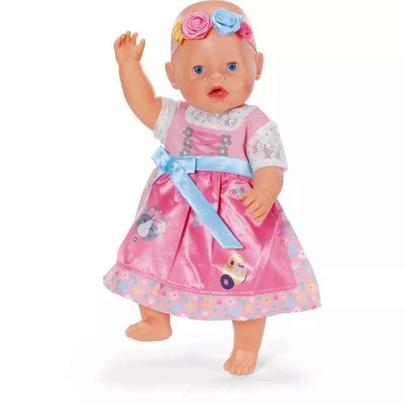 ZAPF CREATION BABY born Dirndl 43 cm nuken asu