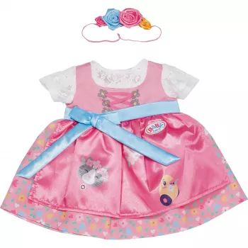 ZAPF CREATION BABY born Dirndl 43 cm nuken asu