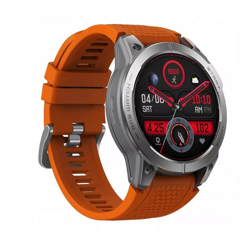 Zeblaze Stratos 3 Orange älykello AMOLED 1,43 inch GPS 5ATM 400mAh