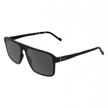 ZEISS MAN aurinkolasit ZS25564S-2 suorakaiteen muotoinen mustat kehykset harmaat linssit 57 mm