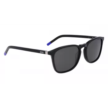 ZEISS MAN ZS22511S54180 aurinkolasit - suorakaiteen muotoinen asetaattikehys harmailla linsseillä