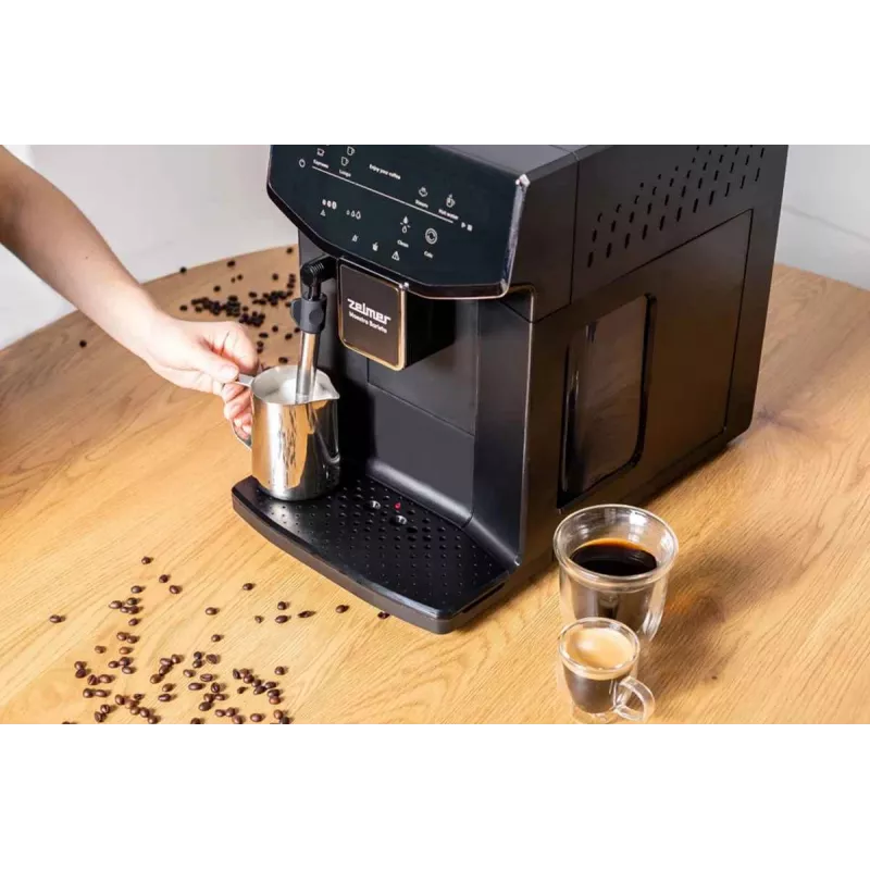 Zelmer ZCM8121 Maestro Barista kahvinkeitin, 20 bar, 1350 W, Thermoblock, maidonvaahdotussuutin, 2,0 l vesisäiliö