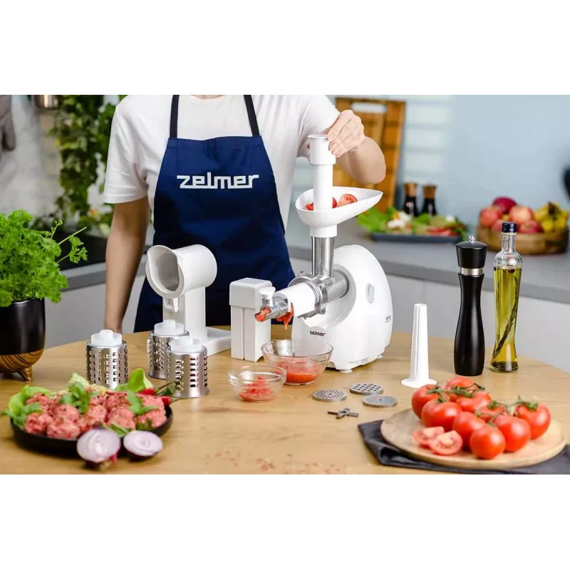 Zelmer ZMM4055B sähköinen lihamylly 1900 W valkoinen