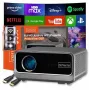 ZENWIRE G60 kannettava Android Google TV -projektori Full HD 4K 39000 lumenia WiFi äly