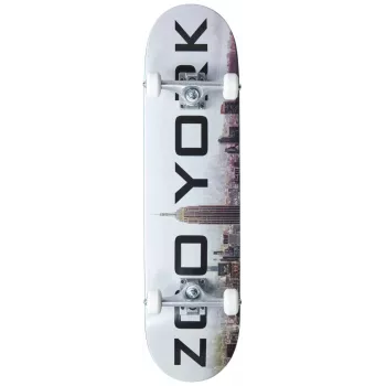 Zoo York Logo Block musta/valkoinen 7.75 rullalaudan runko