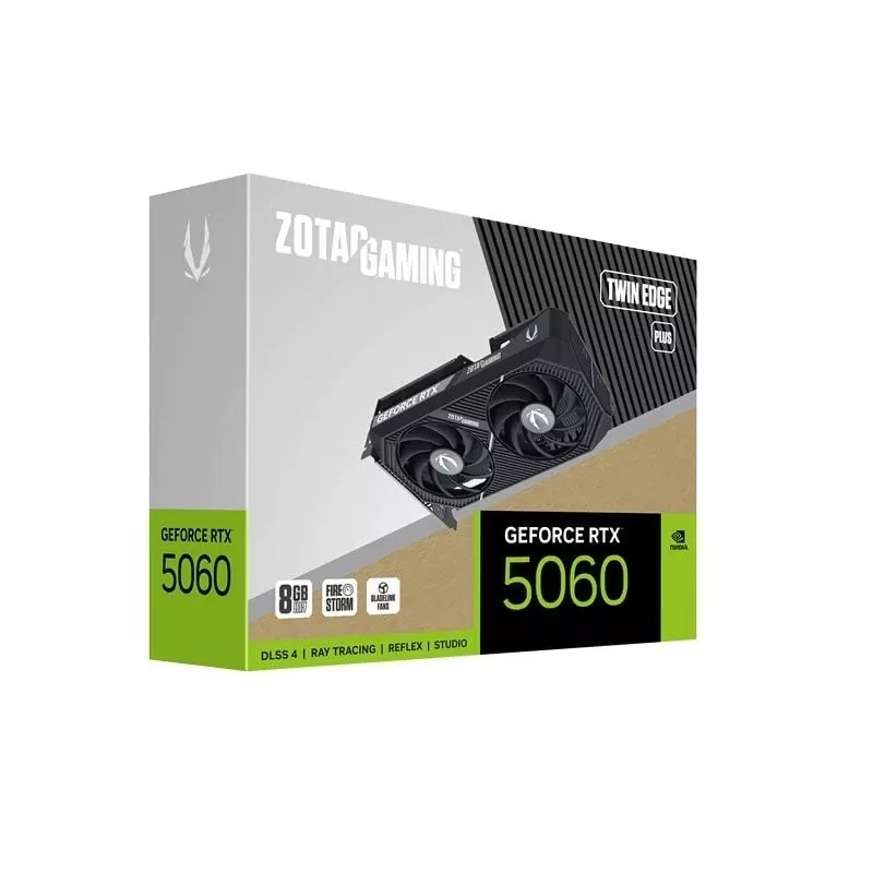 ZOTAC GAMING GeForce RTX 5060 Twin Edge PLUS 8GB GDDR7 näytönohjain