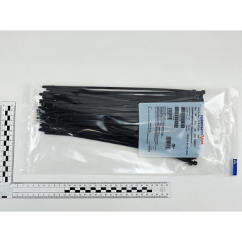 HellermannTyton T50I 111-05256 kaapeliside, 305 × 4,6 mm, musta, 100 kpl