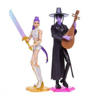 Mattel JRY40 KPop Demon Hunters Rumi ja Jinu toimintahahmot, 2 kpl:n pakkaus