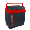 GIOSTYLE Horizon L 12/230V termoelektrinen kylmä- ja lämpölaatikko 26L tummanharmaa/punainen