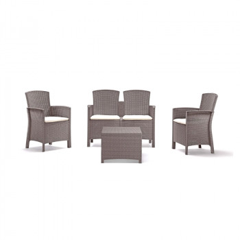 BICA puutarhakalustesetti Lido 2 Storage beige