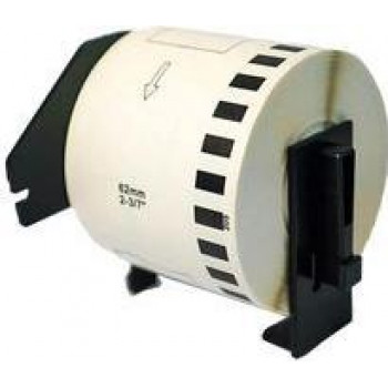 RILLPRINT päättymättömät tarrat, PP, 62 mm x 30,48 m, valkoinen, lämpösiirto, 1 rulla (85330)