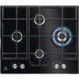 Electrolux KGG6456K 60 cm kalusteisiin asennettava kaasuliesi 4 polttimolla, musta lasi