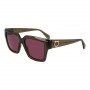 Ferragamo naisten SF2014S-320 aurinkolasit – Havana ruskea gradient