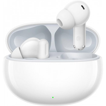 realme TechLife Buds RMA2506 True Wireless -nappikuulokkeet Bluetooth 5.3:lla, 10mm bassoelementti, ENC, 28h akku, IPX5, valkoinen