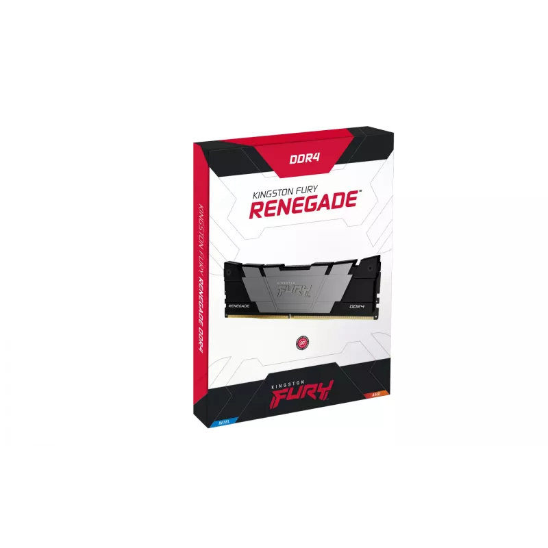 Kingston Technology FURY 8GB 3200MT/s DDR4 CL16 DIMM Renegade musta