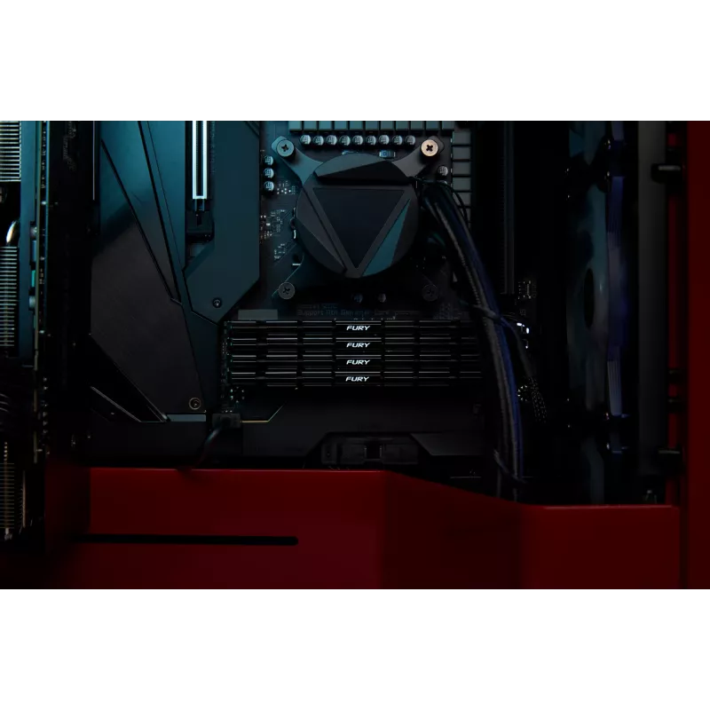 Kingston Technology FURY 8GB 3200MT/s DDR4 CL16 DIMM Renegade musta