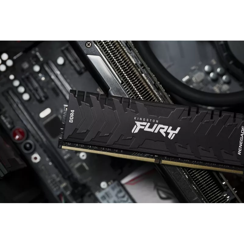 Kingston Technology FURY 8GB 3200MT/s DDR4 CL16 DIMM Renegade musta