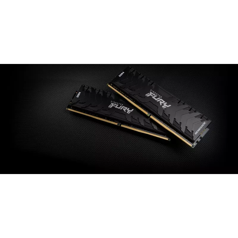 Kingston Technology FURY 8GB 3200MT/s DDR4 CL16 DIMM Renegade musta