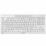 CHERRY STREAM TKL näppäimistö yleiskäyttöön USB AZERTY ranska valkoinen