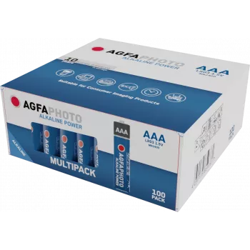 AgfaPhoto Power LR03 Micro (AAA)-paristo alkali-mangaani 1,5 V 100 kpl (110-859361)