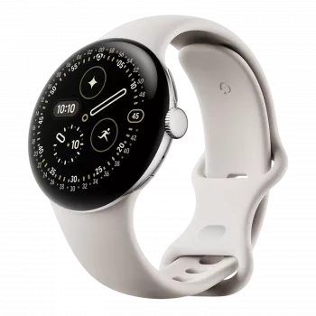 Google Pixel Watch 4 - 41 mm - alumiini hopea kiillotettu (GA10830-EU)