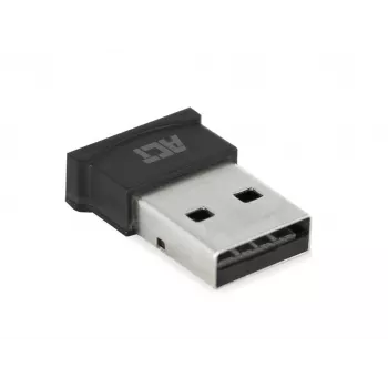 ACT USB Bluetooth -sovitin, langaton, USB, Bluetooth, 3 Mbit/s, musta