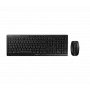 CHERRY Stream Desktop näppäimistö hiiri sis. RF Wireless belgialainen musta