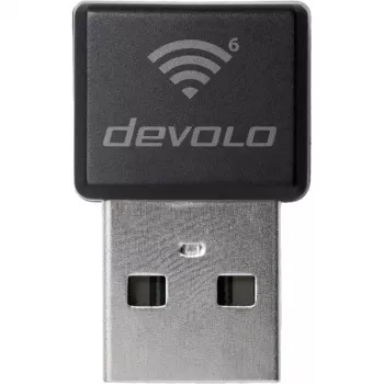 Langaton USB-adapteri Devolo WiFi 6 Stick nano 7270 (musta)
