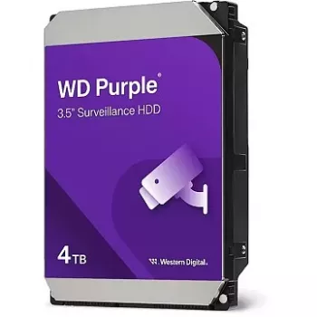 Sisäinen kiintolevy Western Digital Purple 4 TB 5400 kierr./min 128 MB 3,5 tuuman Serial ATA III