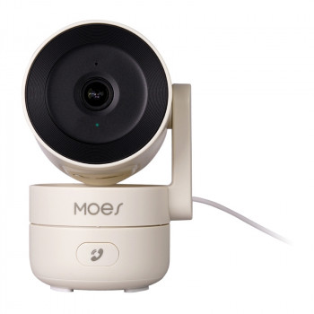 MOES WCM-P52P 4-MP-PTZ-sisäkameras, Dualband-WLAN ja USB-virtalähde