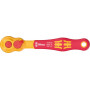 Wera 8007 A VDE Zyklop räikkä, 1/4" (6,3 mm), 150 mm, 05004866001